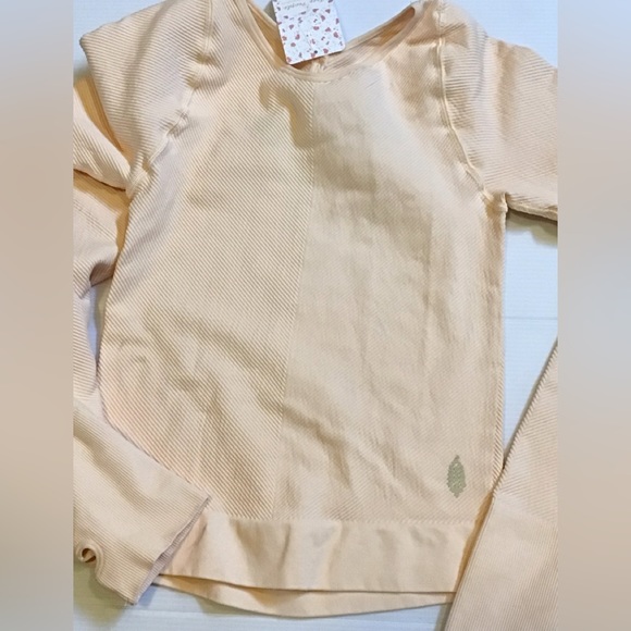 FP Movement by Free People Tops - FP movement cream tight ribbed top